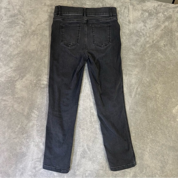 Spanx Women’s Black Straight Leg Jeans Size M - Picture 5 of 7